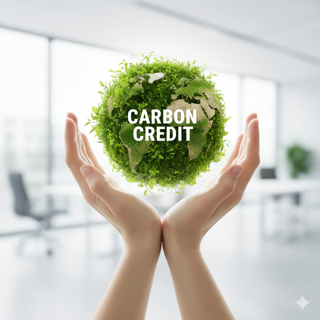 カーボンクレジットを進める地球